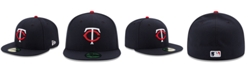 New Era Kids' Minnesota Twins Authentic Collection 59FIFTY Cap